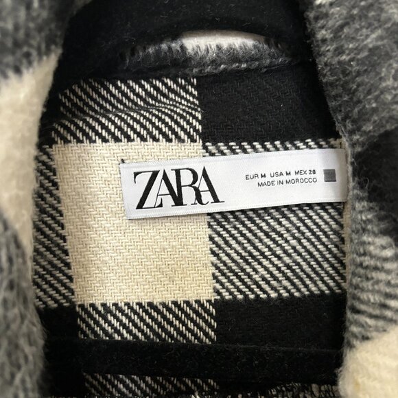 Zara Cropped Coat - Picture 2 of 3